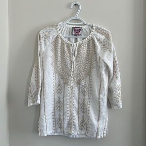 JOHNNY WAS Bohemian Style Top